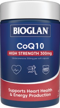 Bioglan-CoQ10-High-Strength-300mg-60-Capsules on sale