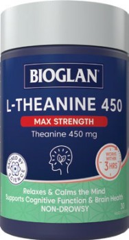 Bioglan+L-Theanine+450+Max+Strength+30+Tablets%2A
