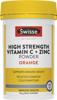 Swisse-Ultiboost-High-Strength-Vitamin-C-Zinc-Powder-Orange-150g on sale