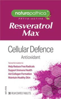 Naturopathica+Phyto-Active+Resveratrol+Max+30+Tablets%2A