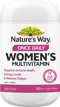 Natures-Way-Once-Daily-Womens-Multivitamin-120-Tablets on sale