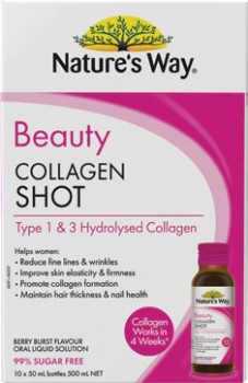 Natures-Way-Beauty-Collagen-Shot-10-x-50mL on sale
