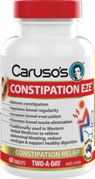 Carusos-Constipation-EZE-60-Tablets on sale