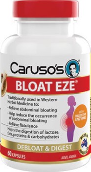 Carusos-Bloat-EZE-60-Capsules on sale