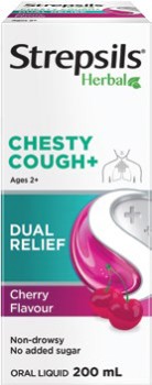 NEW+Strepsils+Herbal+Chesty+Cough+200mL%2A