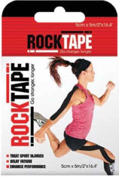 RockTape-Plain-Black-5cm-x-5m-Roll on sale