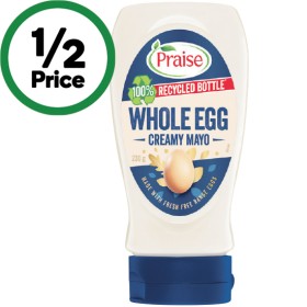 Praise+Whole+Egg+Creamy+Mayo+230g