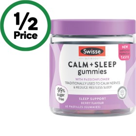 Swisse+Ultiboost+Calm+%2B+Sleep+Gummies+Pk+60%7E