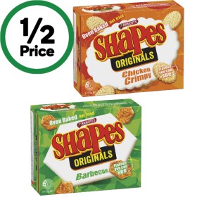 Arnotts-Shapes-Crackers-160-190g on sale