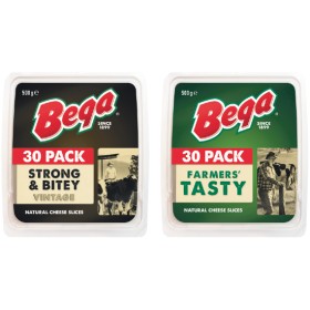 Bega-Cheese-Slices-500g-From-the-Fridge on sale