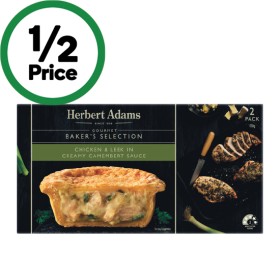 Herbert+Adams+Gourmet+Pies+400-420g+Pk+2