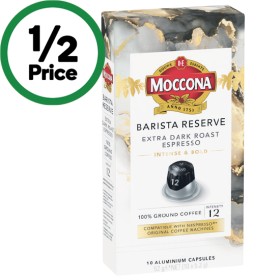 Moccona+Coffee+Capsules+Pk+10