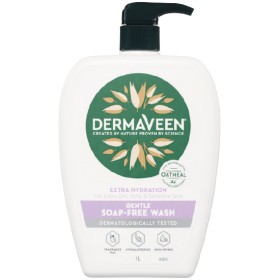 DermaVeen-Extra-Hydration-Gentle-Soap-Free-Wash-1-Litre on sale