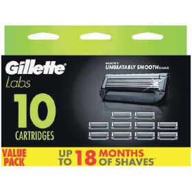 Gillette-Labs-Razor-Blades-Replacement-Cartridges-Pk-10 on sale