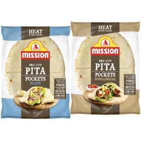 Mission-Pita-Pockets-420g on sale