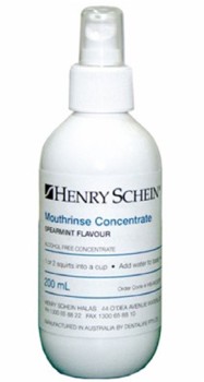 Henry+Schein+Mouth+Rinse+Alcohol+Free+Spearmint+200ml