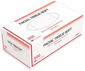 DE+Facial+Tissue+Soft+2ply+200+Sheets+Per+Box