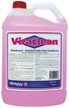 Whitley+Viraclean+Hospital+Grade+Disinfectant+5L+Bottle