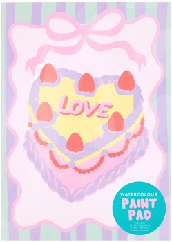A4-Watercolour-Paint-Pad-Sweets-and-Blooms on sale