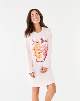 Care-Bears-License-Long-Sleeves-Super-Soft-Nightie on sale