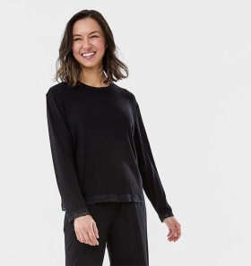 Rib-Lace-Trim-Top on sale