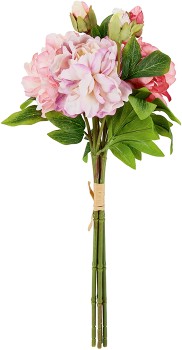 Artificial-Red-and-Pink-Peony-Bunch on sale