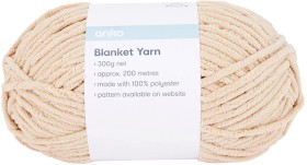 Blanket-Yarn-Almond on sale