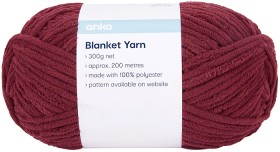 Blanket-Yarn-Wine on sale
