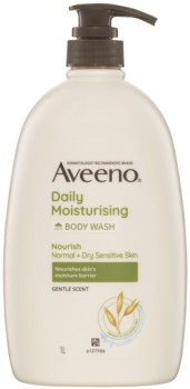 Aveeno-Daily-Moisturising-Body-Wash-1-Litre on sale