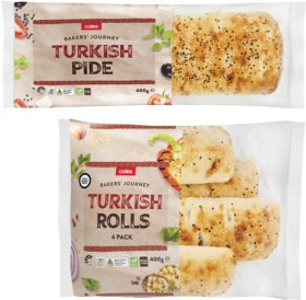 Coles+Turkish+Pide+or+Rolls+4+Pack+400g