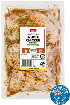 Coles-RSPCA-Approved-Chicken-Boneless-Herb-Garlic-1kg on sale