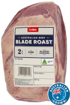 Coles+Australian+No+Added+Hormones+Beef+Blade+Roast