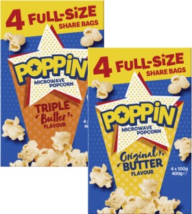 Poppin+Microwave+Popcorn+400g