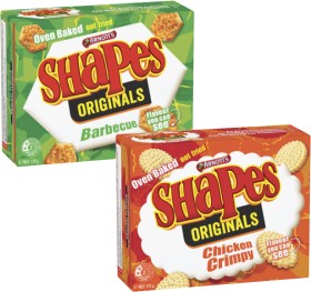 Arnotts-Shapes-Crackers-120g-190g on sale