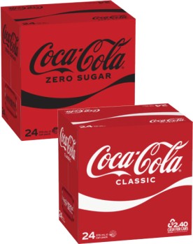 Coca-Cola-Soft-Drink-24x375mL on sale