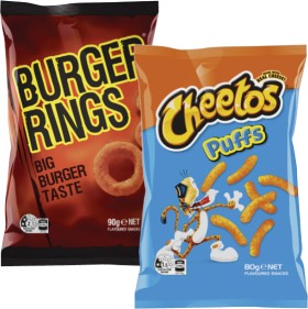 Twisties%2C+Burger+Rings+or+Cheetos+65g-90g