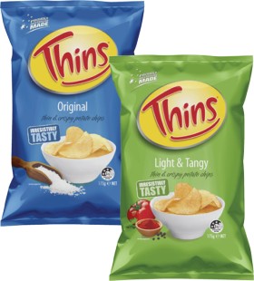 Thins+Potato+Chips+175g