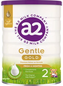 A2+Gentle+Gold+Premium+Follow-on+Formula+Stage+2+800g
