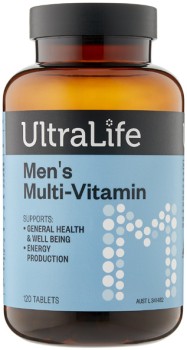 UltraLife+Men%26%23039%3Bs+Multi-Vitamin+Tablets+120+Pack