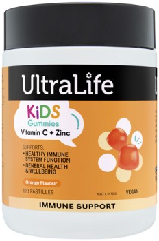 UltraLife-Kids-Gummies-Vitamin-C-Zinc-120-Pack on sale
