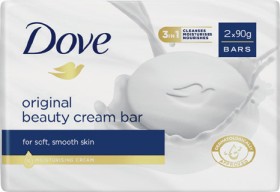 Dove+Beauty+Cream+Bar+2x90g+Selected+Varieties