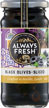 Always+Fresh+Sliced+Black+Olives+235g+Selected+Varieties