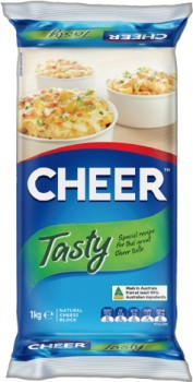 Cheer+Tasty+or+Colby+Cheese+Block+1kg