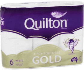 Quilton+Gold+Toilet+Tissue+4+Ply+6+Pack