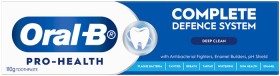 Oral%E2%80%91B+Pro+Health+Complete+Defence+System+Deep+Clean+Toothpaste+110g