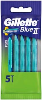 Gillette+Blue+II+Disposable+Razors+5+Pack