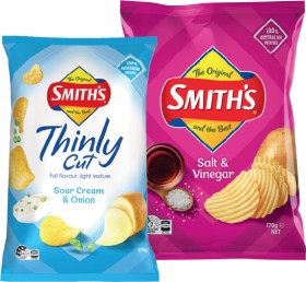 Smith%CA%BCs+Crinkle+Cut+150-170g+or+Thinly+Cut+Chips+175g+Selected+Varieties