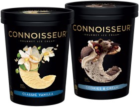 Connoisseur-Gourmet-Ice-Cream-1-Litre-Selected-Varieties on sale