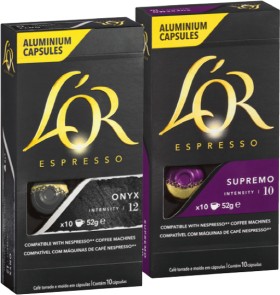 LOR-Espresso-Coffee-Capsules-10-Pack-Selected-Varieties on sale