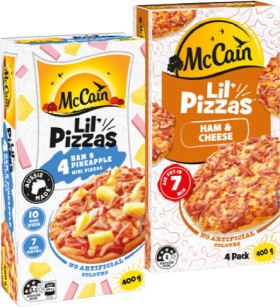McCain+Lil%26rsquo%3B+Pizzas+380%E2%80%91400g+Selected+Varieties